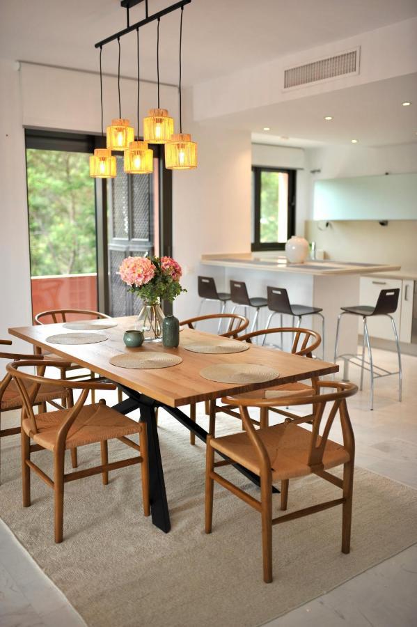 מאלגה Bright Apartment In The Hills Of Elviria מראה חיצוני תמונה