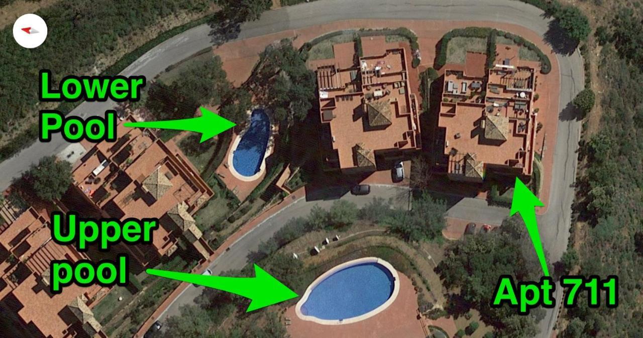 מאלגה Bright Apartment In The Hills Of Elviria מראה חיצוני תמונה